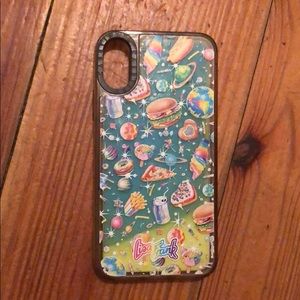 Casetify Lisa Frank iPhone X phone case